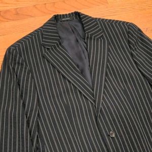 Striped men's blazer